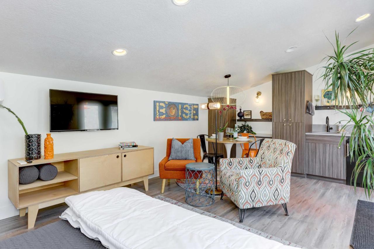 Stylish And Modern Boise Studio With Foothills Views! Екстер'єр фото